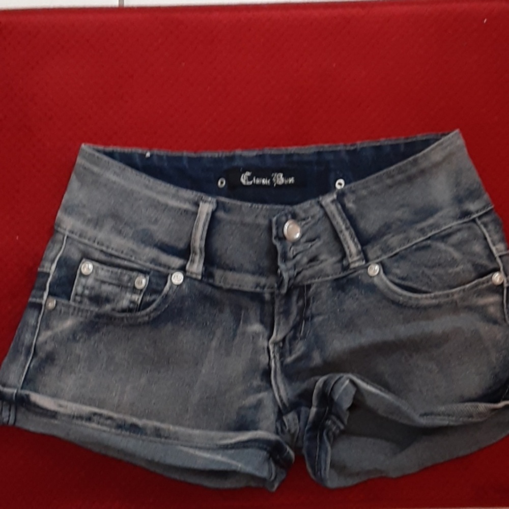 Classic Blue, Womens Denim Short Siz 1